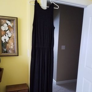 Gap black culotte romper